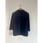 J.Crew 365 Navy Sophie Open Front Sweater Blazer -Small Merino Wool Blend Photo 2