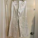 Entertainer Beige Striped Pants Bell Bottom Flares Dress Slacks Casual Photo 1