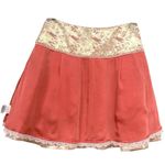 Moulinette Soeurs ANTHROPOLOGIE “Sugarplum” Metallic Brocade A-Line Skirt Size 6 Photo 8