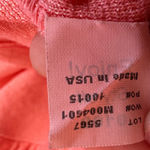 Michael Stars  Babydoll Top Vintage Y2K 2000s Glam Indie Sleaze Orange Small Photo 4