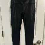 Spanx  faux leather leggings size large Photo 1