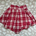 Boutique Plaid Skort Red Photo 0