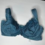 New curve muse unlined blue lace bra 34D Size undefined Photo 1