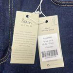 Boden Jeans Womens Blue High Rise Slim Denim Flare Dark Wash Size 12 Long Photo 4