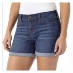 YA Los Angeles Liverpool LA The Walking Short Wom. Size 18W Dark Denim Shorts Vintage Super D Photo 0