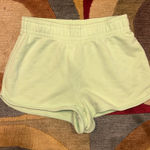 Wilfred Free Aritzia  Light Lime Green Lounge Shorts High Rise Size Small Photo 0