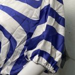 Worthington Blouse Women's Petite Small PS Round Neck Satin Cropped Geometric Photo 2