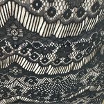 Fire Los Angeles Black Stretchy Lace Bodycon Sheath Dress XS Photo 4