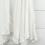 For Cynthia  Swimsuit Cover Up Womens‎ Medium Embroidered Shark Bite White Beachy Photo 4