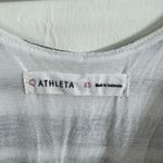 Athleta  Comeback Striped Ombre Space Dye Ruched Knit Midi Dress Size XS Photo 5