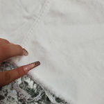 Levi's White Denim High Waisted Skirt Photo 6