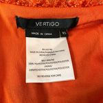 Vertigo OPEN FRONT FUZZY COAT ORANGE Photo 3