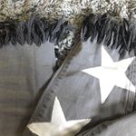 Hand Painted Star Jeans Gray Size 10 Photo 1