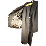 Kasper Petite Women’s Two Piece Striped Short Sleeves Suit Size 2P Black Sk2156 Photo 9