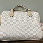 Juicy Couture  Geo Sandstone Logo Satchel Purse Top Handle Crossbody NWT Photo 3