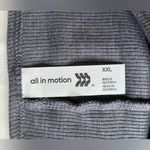 All In Motion Gray Long Sleeve Twist Front Top Photo 2