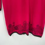 Title Nine  Salt‎ Sweater Dress Size Small Floral Print Knit Pink Brown Photo 1