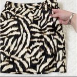 Ann Taylor  Animal Print Dressy A-Line Skirt - 8 EUC Photo 8