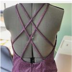 Dear Moon  Sparkly Purple Mini Party Dress Photo 2