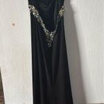 Night Moves  Black Backless Dress with Embellishments Photo 1