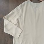 Eileen Fisher  Woman Textured 100% Silk Open Front Jacket Butter Yellow Cream 1X Photo 7