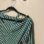 Robert Rodriguez Robert‎ Rodriguez Silk Cold Shoulder Striped Midi Dress Size Medium Photo 4