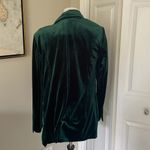 Inc international Stunning  Concepts Velour Green Button Jacket Blazer Photo 4