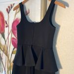 BB Dakota  Black Peplum Dress Mini Tank Stretchy School Twee Girlhood Photo 3