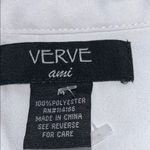 Verve Ami  White Blouse Size M Photo 9
