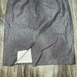 Banana Republic  Factory Linen Blend Straight Skirt size 2 Photo 2