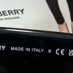 Burberry  luxxotica Orange and White Patterned Sunglasses Photo 9