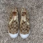 Coach  women’s Beale Signature Slip On Loafer Sneaker size 7‎ Photo 2