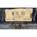 Free People  We‎ The Free Breezy A Line Denim Button-fly Mini Skirt Boho Chic 28 Photo 6