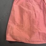 Cicada Strapless Red Silk Dress Fit & Flare Cocktail Formal USA Made Med Orange Photo 4