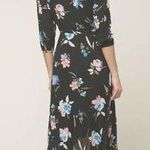 O'Neill Boyce Maxi Black Floral Dress Size Extra Small Photo 1