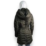 Kensie Parka Puffer Coat with Hood Army Green Size Small Winter Puffer Coat Jacket Photo 8