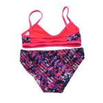 Tyr. Womens Bikini Set Workout Drawstring Purple Pink S Photo 1