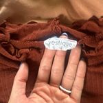 Vestique  crop long sleeve top Pointelle  Photo 2