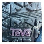 Teva  Black and Purple‎ Textured Sandals Photo 3