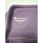 Athleta  Purple‎ High Rise Chaturanga Capri Leggings Athletic Yoga Small Photo 3
