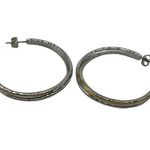 NEW REAL SIMPLE RS silver and gold fashion hoop earrings Photo 13