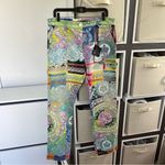 Versace NWT Technicolor Baroque Print Jeans Photo 3