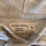 Ocean Drive  lace up hoodie hooded sweatshirt pullover fleece small Photo 1