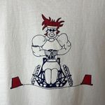 Urban Outfitters Wheelchair User Warrior Athlete Muscle Shirt Vintage 90s Y2K Large L White Photo 4