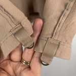 ZARA  Basic Sz XS Sweatshirt Long Sleeve Crew Neck Zipper Pull In Back Dusty Pink Photo 4