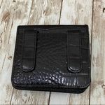 Brighton Black Leather Small Crossbody Belt Wallet Photo 1