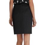 White House | Black Market Black Quilted Pencil Skirt Sz 12 Photo 12