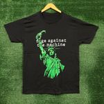 Rage Against the Machine Lady Liberty Heavy Metal Band Tee L Photo 0