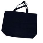 Nike Canvas Tote Black NWT 20”x 15” Photo 2