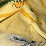 Urban Outfitters NWOT  Floral Yellow Newspaper Print Shirt Dress Photo 6